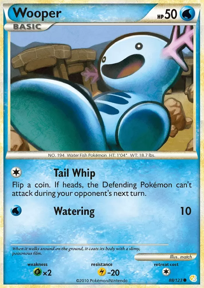 HeartGold & SoulSilver - Wooper