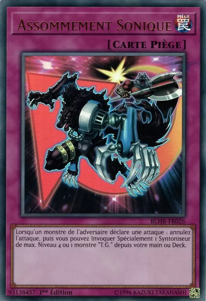 Batailles de Légende  La Vengeance du Héros BLHR - Assommement Sonique