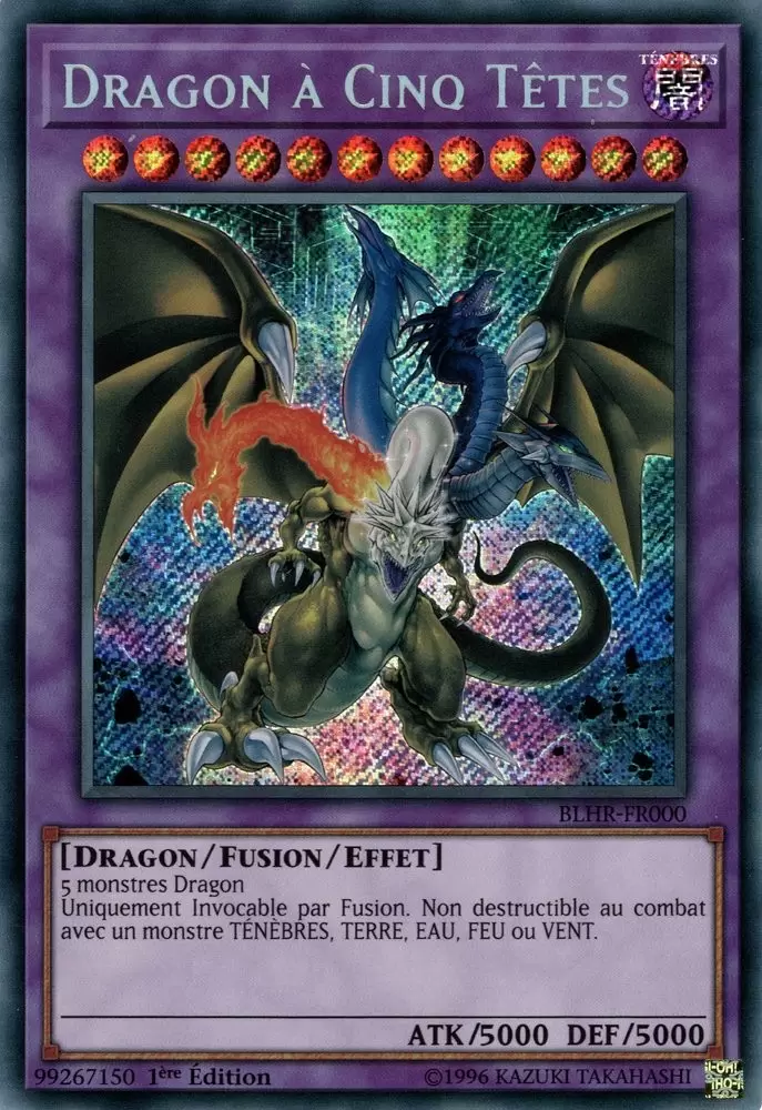 Batailles de Légende  La Vengeance du Héros BLHR - Dragon à Cinq Têtes