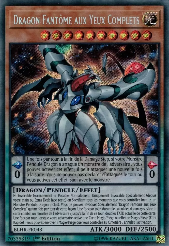 Batailles de Légende  La Vengeance du Héros BLHR - Dragon Fantôme aux Yeux Complets