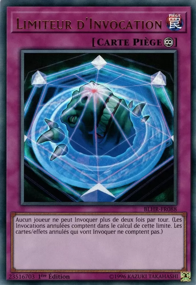 Batailles de Légende  La Vengeance du Héros BLHR - Limiteur d\'Invocation