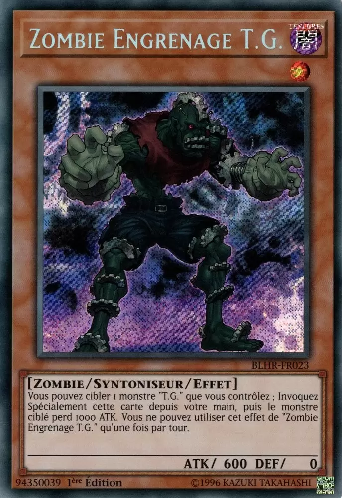 Batailles de Légende  La Vengeance du Héros BLHR - Zombie Engrenage T.G.