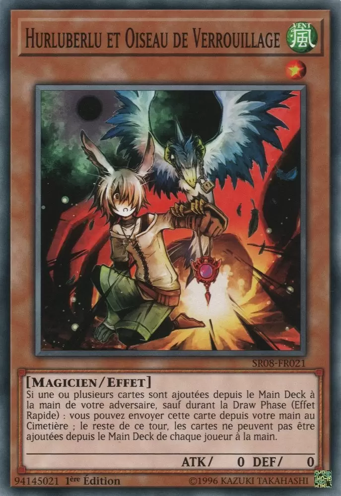 Confrérie des Magiciens SR08 - Hurluberlu et Oiseau de Verrouillage