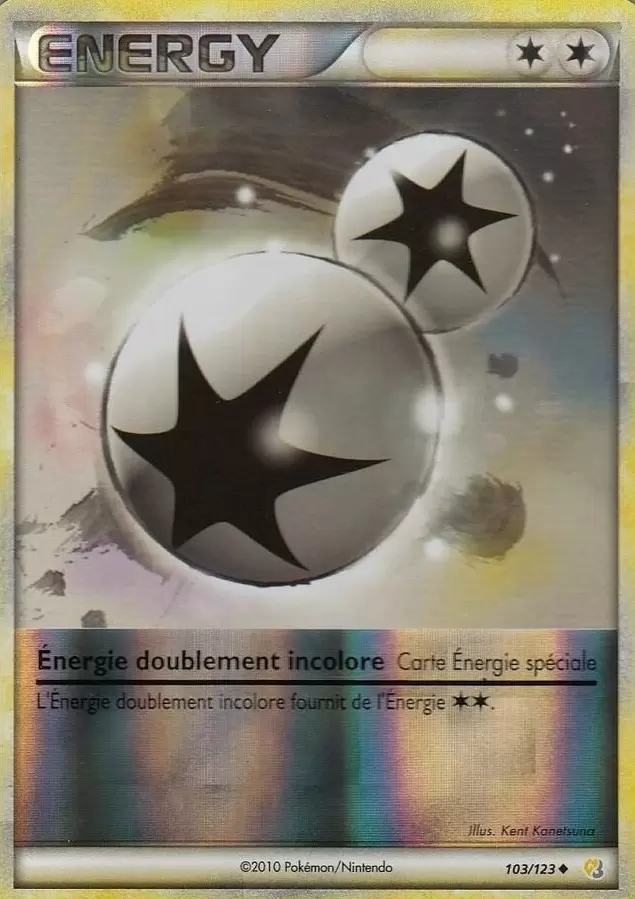 Pokémon Série HeartGold et SoulSilver - Énergie doublement incolore Reverse