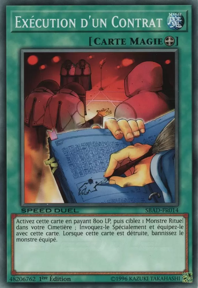 Speed Duel  L’Assaut des Profondeurs SBAD - Exécution d\'un Contrat