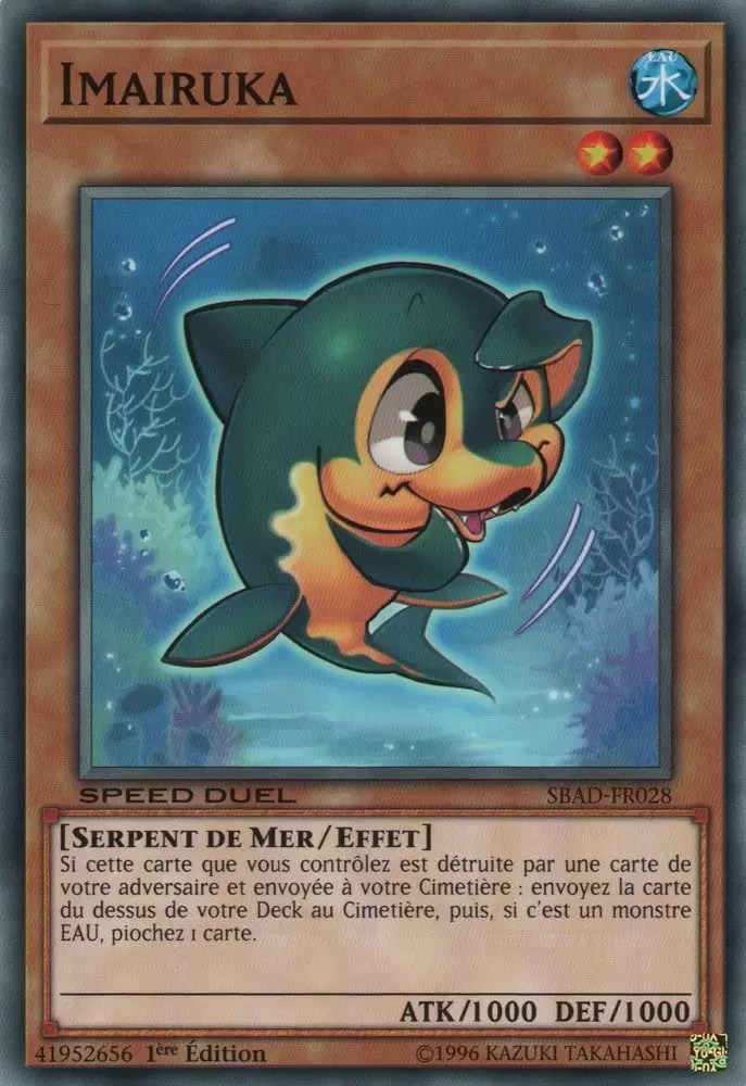 Speed Duel L’Assaut des Profondeurs SBAD - Imairuka