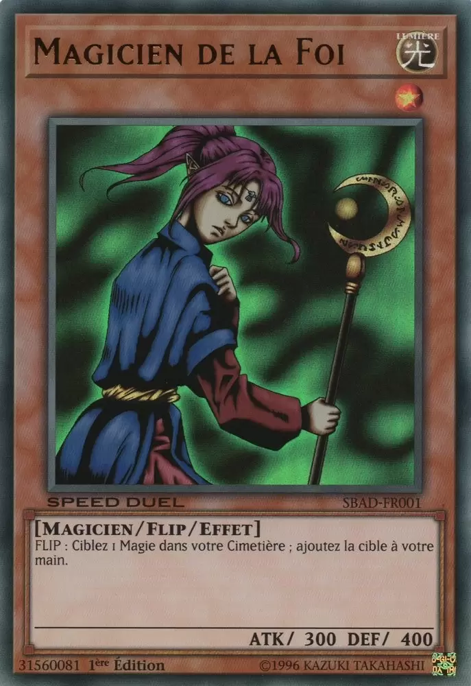 Speed Duel  L’Assaut des Profondeurs SBAD - Magicien de la Foi
