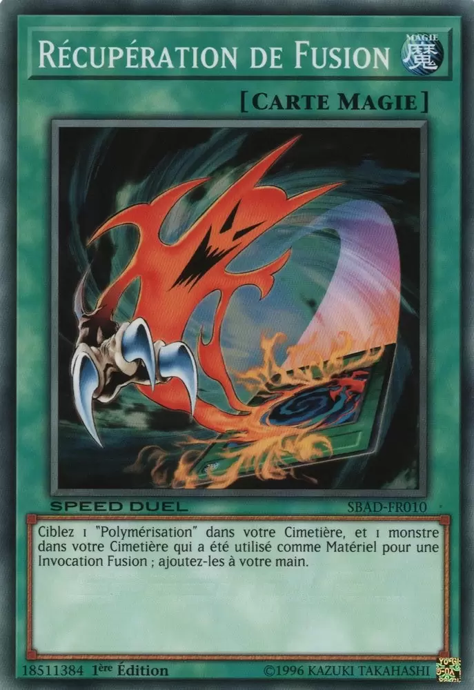 Speed Duel  L’Assaut des Profondeurs SBAD - Récupération de Fusion