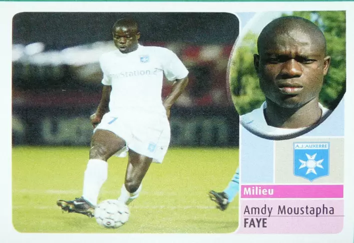 Foot 2003 - Amdy Moustapha Faye - Auxerre