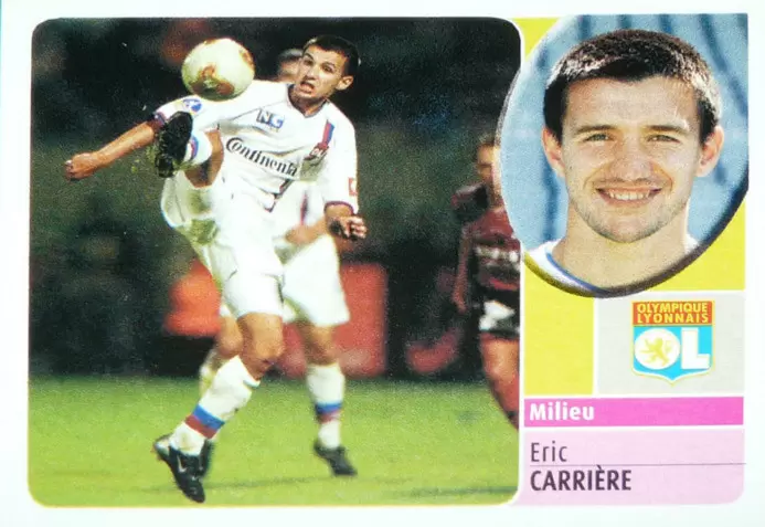 Foot 2003 - Eric Carrière - Lyon