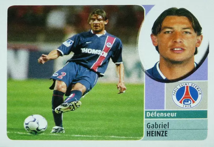 Foot 2003 - Gabriel Heinze - Paris S.G.
