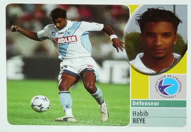 Foot 2003 - Habib Beye - Strasbourg