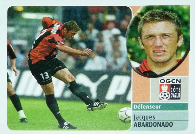 Foot 2003 - Jacques Abardonado - Nice