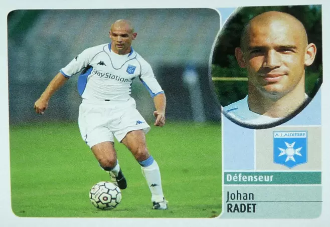Foot 2003 - Johan Radet - Auxerre