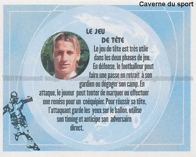 Foot 2003 - Le jeu de tête - Conseils Mexès