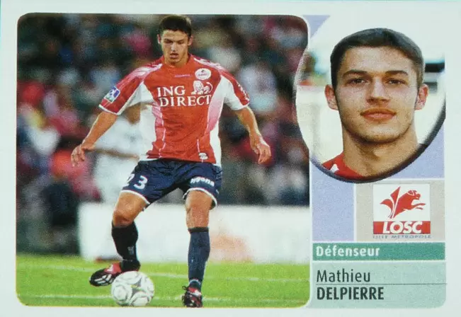 Foot 2003 - Mathieu Delpierre - Lille