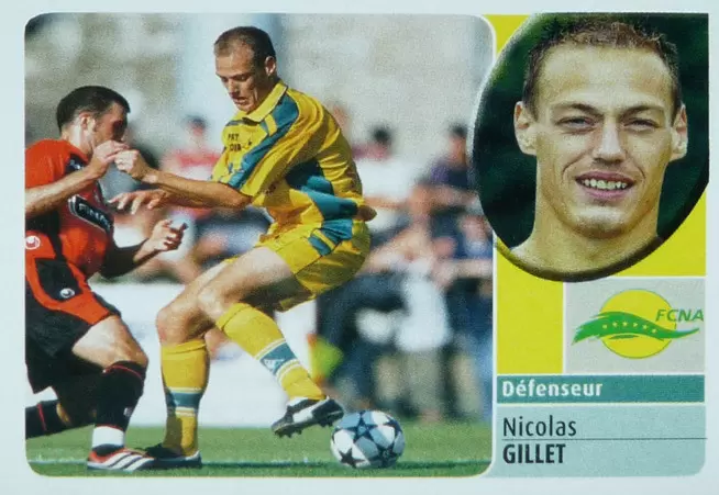 Foot 2003 - Nicolas Gillet - Nantes