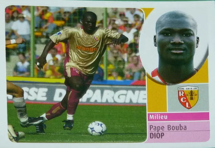 Foot 2003 - Pape Bouba Diop - Lens