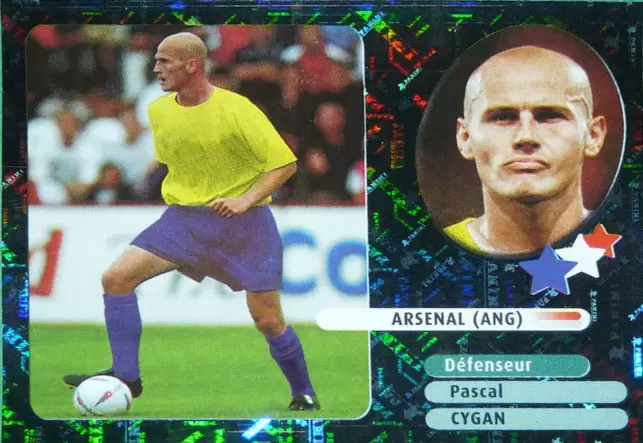 Foot 2003 - Pascal Cygan - Stars du foot