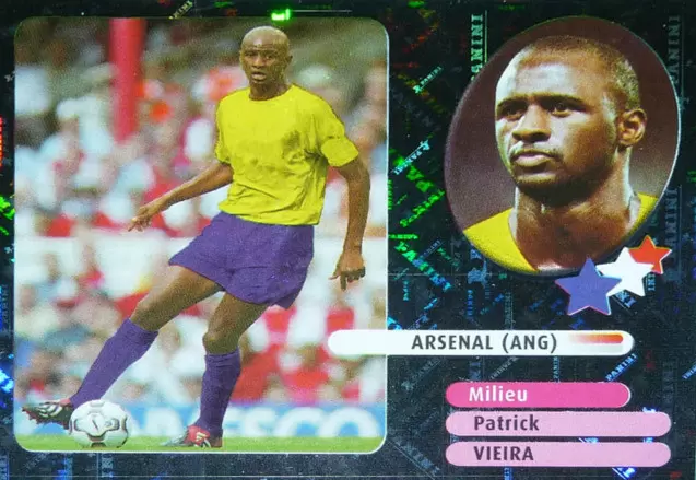 Foot 2003 - Patrick Vieira - Stars du foot