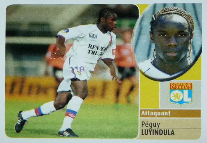 Foot 2003 - Péguy Luyindula - Lyon