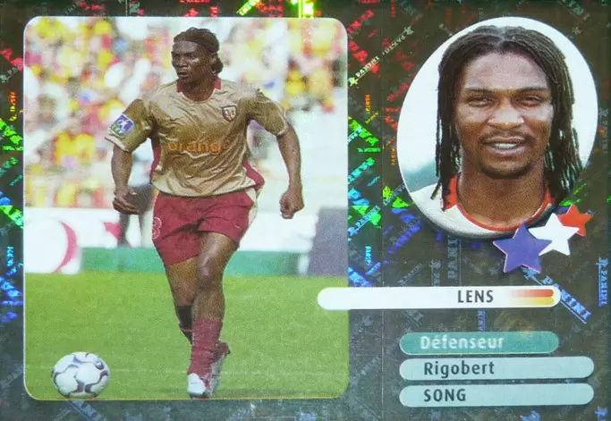 Foot 2003 - Rigobert Song - Stars du foot