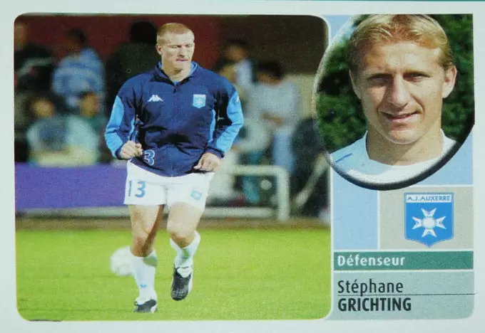 Foot 2003 - Stéphane Grichting - Auxerre