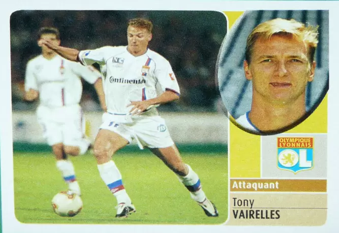 Foot 2003 - Tony Vairelles - Lyon