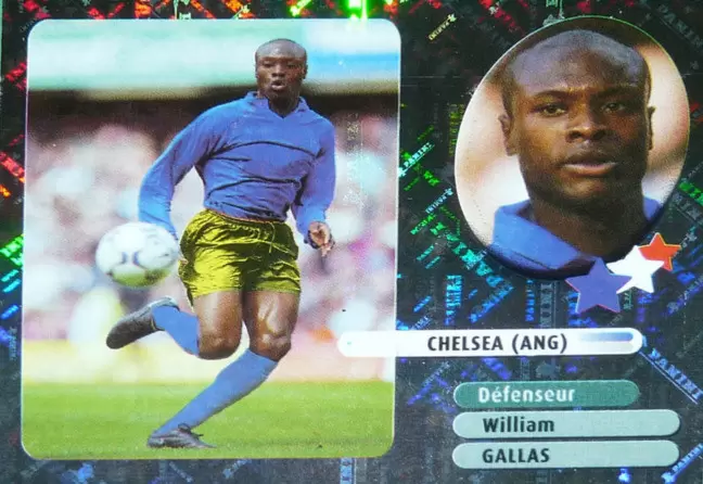 Foot 2003 - William Gallas - Stars du foot