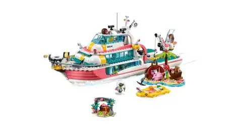 Lego friends rescue mission boat new arrivals