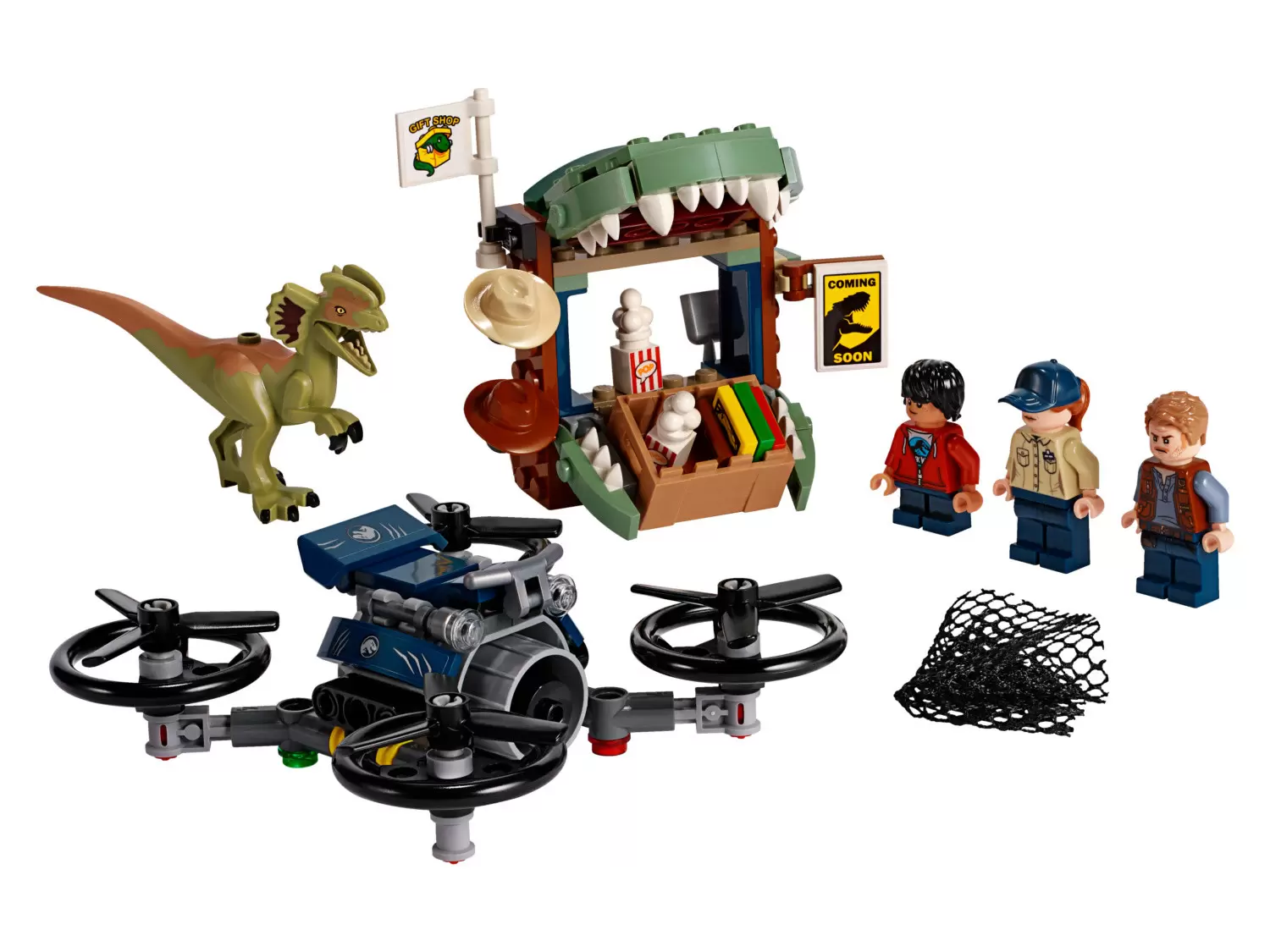 LEGO Jurassic World - Dilophosaurus on the Loose