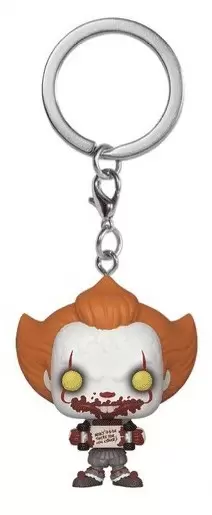 Movies - POP Keychain - It- Pennywise with a skateboard