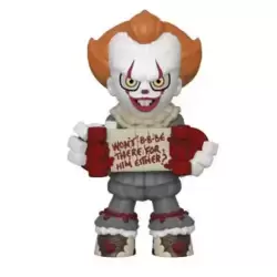 Pennywise with a skateboard