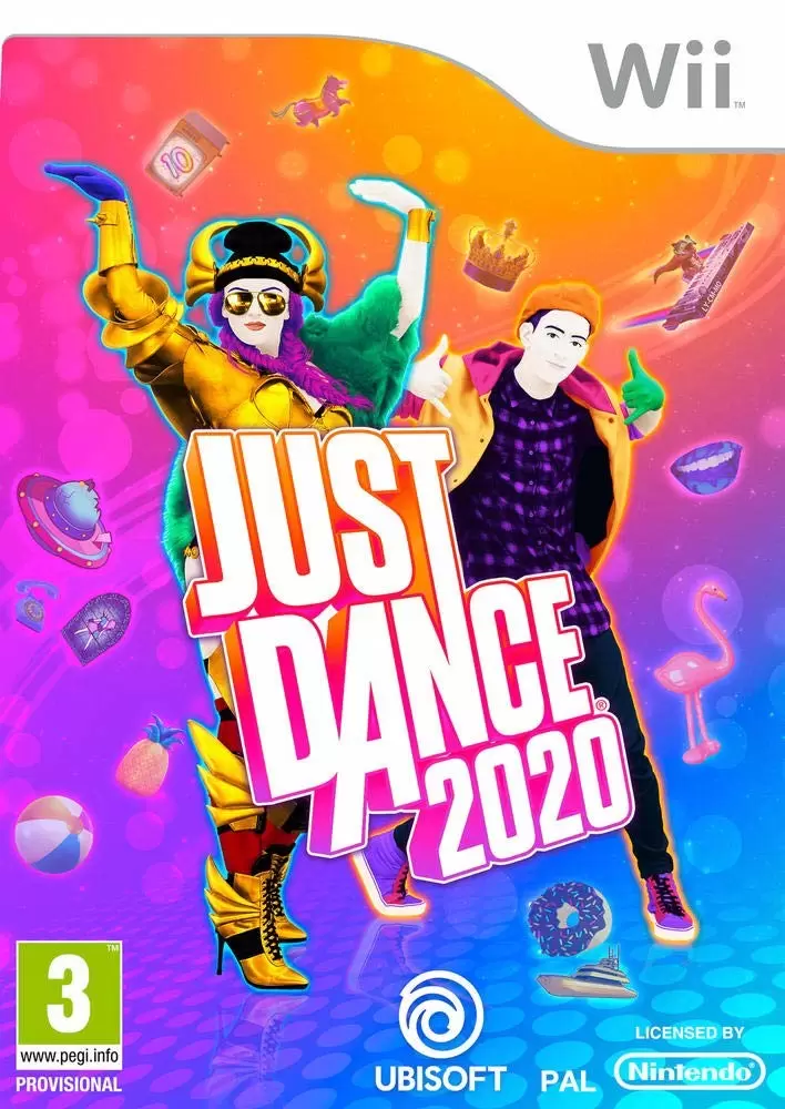 Nintendo Wii Games - Just Dance 2020