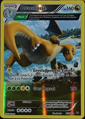 Pokémon XY Ciel rugissant - Dracolosse Reverse