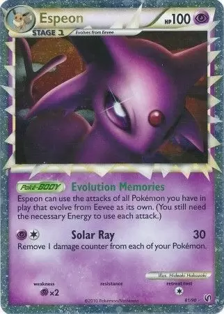 Espeon - Pokémon TCG - Psychic Type