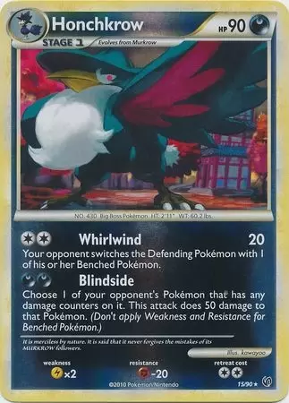 Undaunted - Honchkrow Reverse