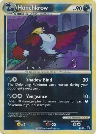 Undaunted - Honchkrow Reverse