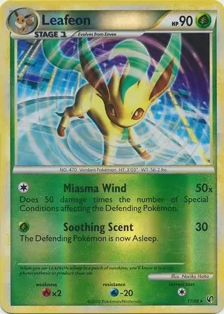 Undaunted - Leafeon Reverse