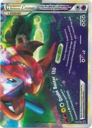 Undaunted - Rayquaza & Deoxys Legend Holo