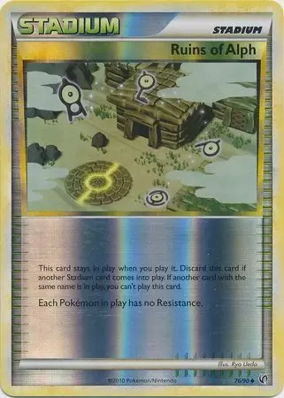 Pokemon HeartGold and SoulSilver :: The Ruins of Alph