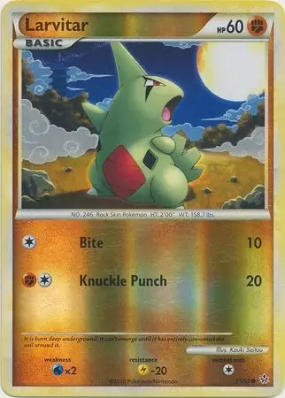 Unleashed - Larvitar Reverse