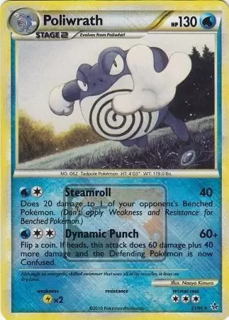 Unleashed - Poliwrath Reverse Pokemon League