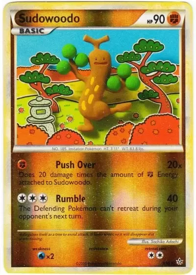Unleashed - Sudowoodo Reverse