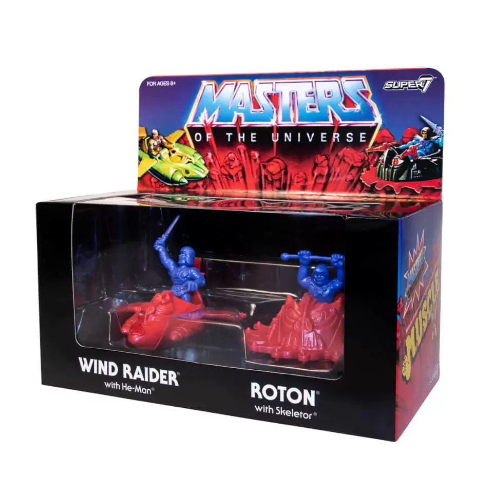 Super7 - Masters of the Universe - Wind Raider & Roton