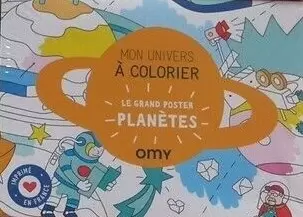 Happy meal - Mon univers à colorier (2019) - Le Grand Poster Planètes