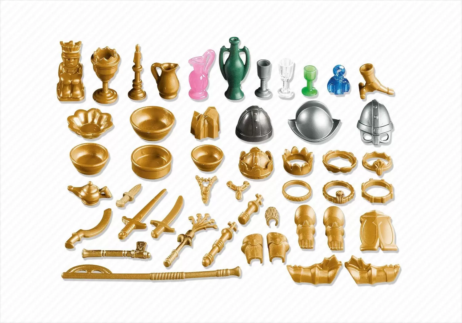 Accessoires & décorations Playmobil - Trésor et accessoires du château