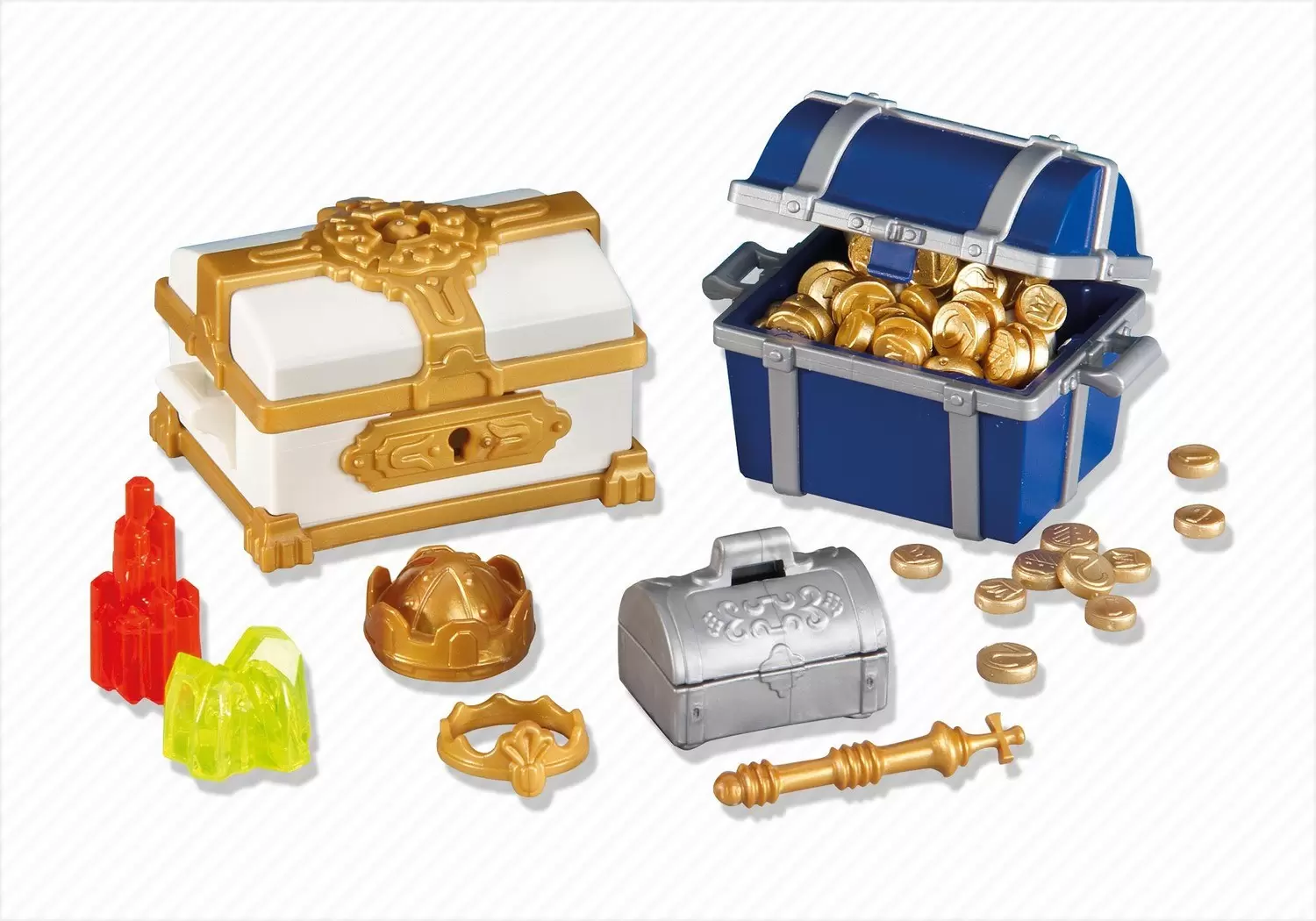 Playmobil Accessories & decorations - treasure chests with jewels