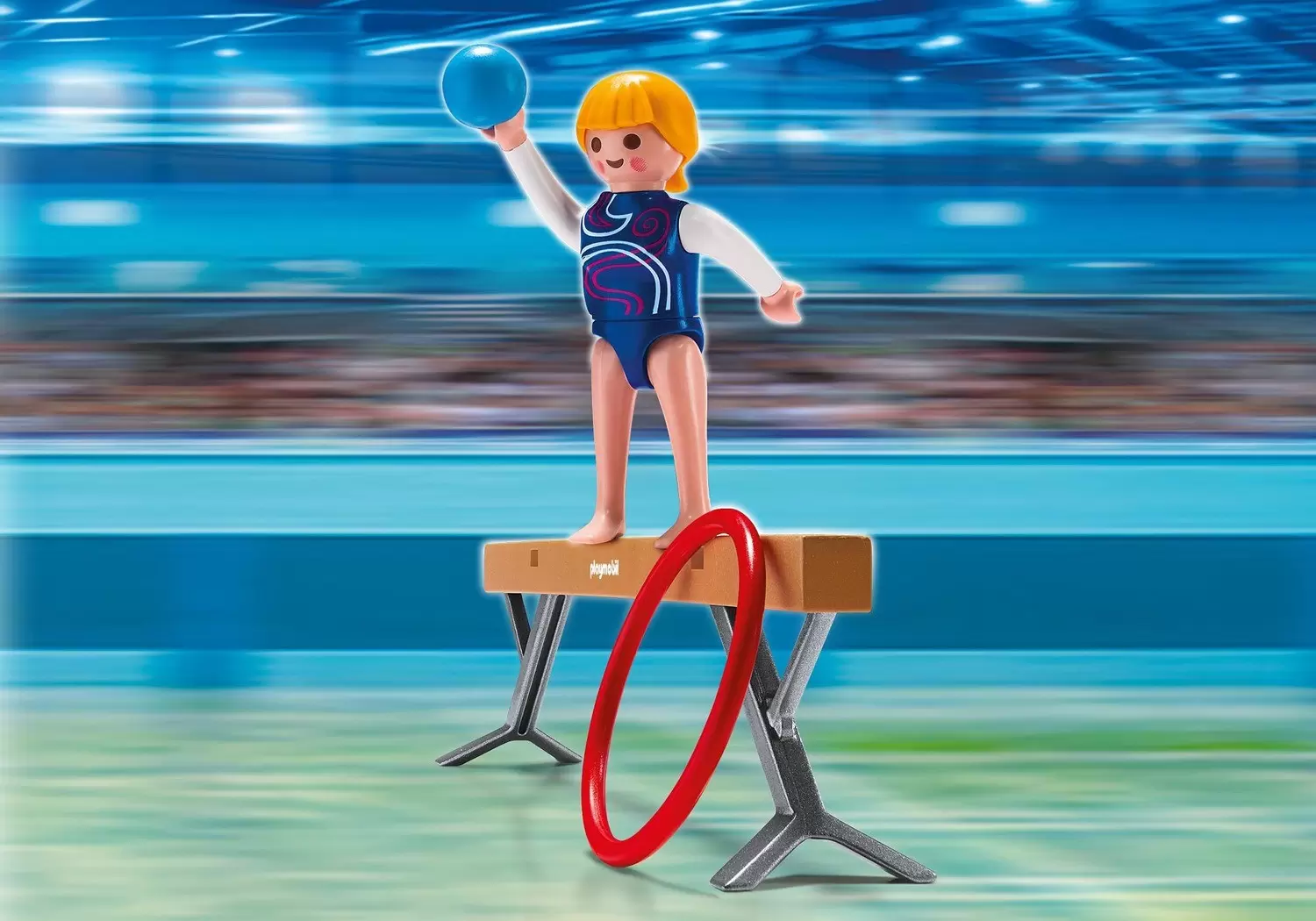 Playmobil Sports - Gymnast on Balance Beam