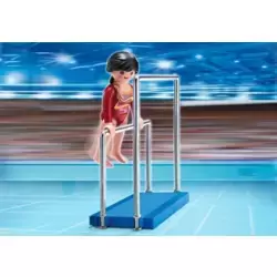 Gymnast on Asymetric Bars
